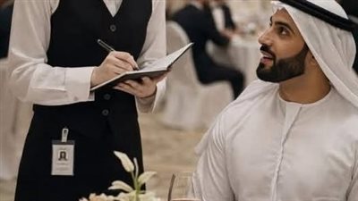أهان الشيخُ النادلةَ أمام الجميع لأنها بدت له فتاة بسيطة لا تفهم العربية