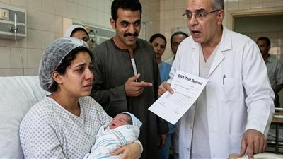بعد ماولدت بلحظة جوزي طلب DNA
