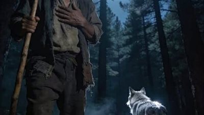 زوجته تركته أعمى في الغابة ليموت… لكن ما فعله الذئب صدم القرية كلها!