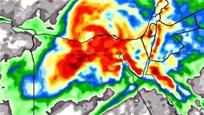عاصفة التنين عاجل الارصاد تحذر من رياح الخماسين ومنخفض جوي قادم فى هذه المناطق